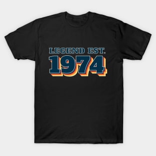 Legend Established 1974 T-Shirt